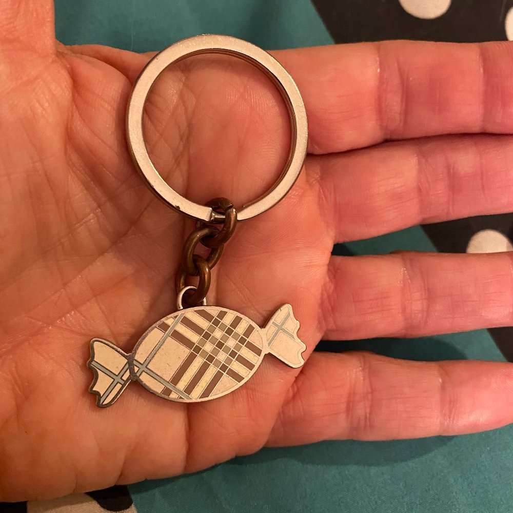 Burberry Pink Candy Key ring Fob